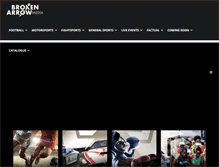 Tablet Screenshot of brokenarrowmedia.com